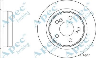 APEC BRAKING dsk718 -  Тормозной диск